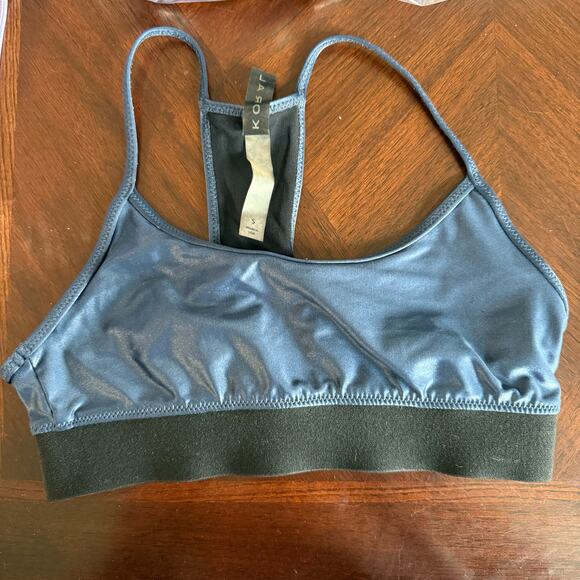 KORAL Sweeper Versatility Sports Bra in Midnight Blue Black Size Small - Picture 2 of 5
